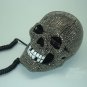 Crystal Rhinestone Skull Flash Telephone Unique Flash Eye Black