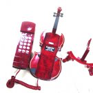 Guitar Novelty Retro Corded Telephone