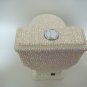 Crystal Rhinestone Toilet Telephone Unique WHITE