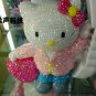 Crystal Rhinestone Cat Telephone Unique