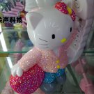 Crystal Rhinestone Cat Telephone Unique 002
