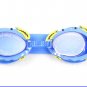 Kid Swimming Pool Crab Slicon Swim Glasses Glass Blue NIB G002