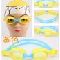 Kid Swimming Pool Slicon Swim Glasses Glass Yellow NIB G006