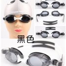 Kid Swimming Pool Slicon Swim Glasses Glass Black NIB G009