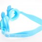 Kid Swimming Pool Slicon Swim Glasses Glass Cartoon Blue NIB G010