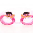 Kid Swimming Pool Slicon Swim Glasses Glass Cartoon Pink NIB G013
