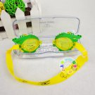 Kid Swimming Pool Crocodile Slicon Swim Glasses Glass NIB Blue G015