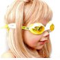 Kid Swimming Pool Seastar Slicon Swim Glasses Glass Yellow NIB G030