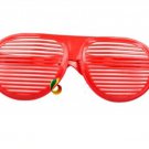 Crazy Big Specs Glasses Clown Classes Costume Theatre Prop Red R008
