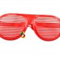 Crazy Big Specs Glasses Clown Classes Costume Theatre Prop Red R008