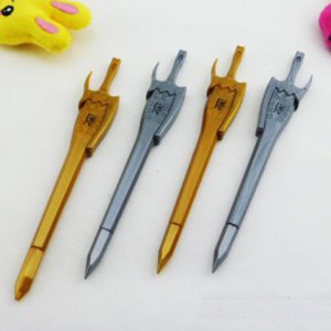 Lot of 10pcs Sword Ball Point Pen Dollhouse miniature Toy Promotion Gift BP003