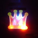 Lot of 25pcs Crown Pin Brooch Luminous Party Favor Valentine LP007
