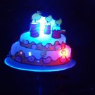 Lot of 25pcs Birthday Cake Pin Brooch Luminous Party Favor Valentine LP008