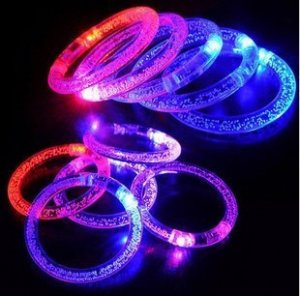 Lot of 12pcs Luminous bracelet bangle Party Favor LB001