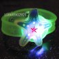 Adjustable Lot of 12pcs Starfish Luminous bracelet bangle Party Favor LB027