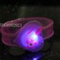 Adjustable Lot of 12pcs Love Heart Valentine Luminous bracelet bangle Party Favor LB004