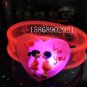 Adjustable Lot of 12pcs Love Heart Valentine Luminous bracelet bangle Party Favor LB014