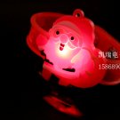 Adjustable Lot of 12pcs Xmas christams santa claus Luminous bracelet bangle Party Favor LB017