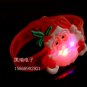 Adjustable Lot of 12pcs Xmas christams santa claus Luminous bracelet bangle Party Favor LB019