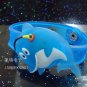 Adjustable Lot of 12pcs dolphin Luminous bracelet bangle Party Favor LB009