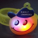 Adjustable Lot of 12pcs smile Luminous bracelet bangle Party Favor LB011