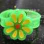 Adjustable Lot of 12pcs flower Luminous bracelet bangle Party Favor LB013