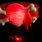 Adjustable Lot of 12pcs halloween skull Luminous bracelet bangle Party Favor LB022