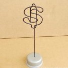 Memo & Name Holder Stand Display DOLLAR Shaped PM001