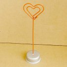 Memo & Name Holder Stand Display Heart love Shaped PM002