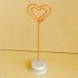 Memo & Name Holder Stand Display Heart love Shaped PM002