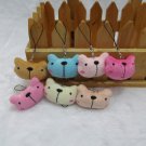 30pcs Plush Bear Mobile Strap for cell phone wholesale promotion party favor MB008
