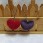 25pcs Stuffed plush heart love Mobile Strap for cell phone wholesale promotion party favor MB015