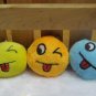 25pcs Stuffed plush smile icones Mobile Strap for cell phone wholesale promotion party favor MB018