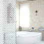 Mosaic Sticker Tile Transfer Bathroom Kitchen Window curtain raindrop 100cm x 50cm MS006
