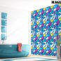 Mosaic Sticker Tile Transfer Bathroom Kitchen Window Dolphin  92cm x 50cm MS007