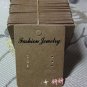 300pcs Ear Hook Earring Display Card native color 70 x 50mm