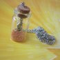 Desert howling Wolf Sand Glass vial necklace Pendant bottle necklace NW556