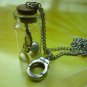 50 fifty shade of grey inspire mask handcuff Glass vial necklace Pendant bottle necklace NW540