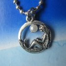 MERMAID full moon midnight romance under the moonlight shell NW597
