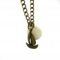 sailboat necklace full moon midnight romance under the moonlight shell NW318