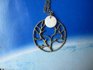 tree of life full moon midnight romance under the moonlight shell NW598