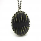 Vampire Tooth Teeth fang Steampunk necklace pendant halloween antique NW234