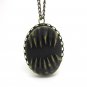 Vampire Tooth Teeth fang Steampunk necklace pendant halloween antique NW234