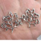 Lot of 200pcs mini tree branch CHARM doll house miniature toy/jewelry Charm 33x32mm CM895