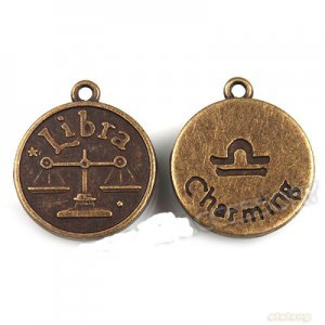 Lot of 200pcs mini Brass Libra doll house miniature toy/jewelry Charm CM925