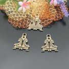 Lot of 300pcs mini Brass Gemini (twins) doll house miniature toy/jewelry Charm CM939