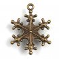 Lot of 300pcs mini Snowflake dollhouse miniature toy/jewelry Charm CM844