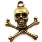 Lot of 300pcs mini skull halloween dollhouse miniature toy/jewelry Charm CM828