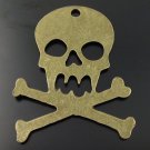 Lot of 150pcs mini skull halloween dollhouse miniature toy/jewelry Charm CM832
