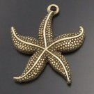 Lot of 200pcs mini Starfish dollhouse miniature toy/jewelry Charm CM821